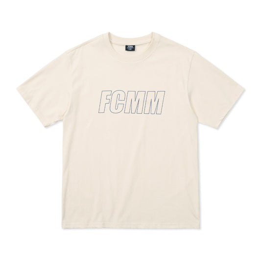 FCMM Oversized Logo T-shirt in Cream