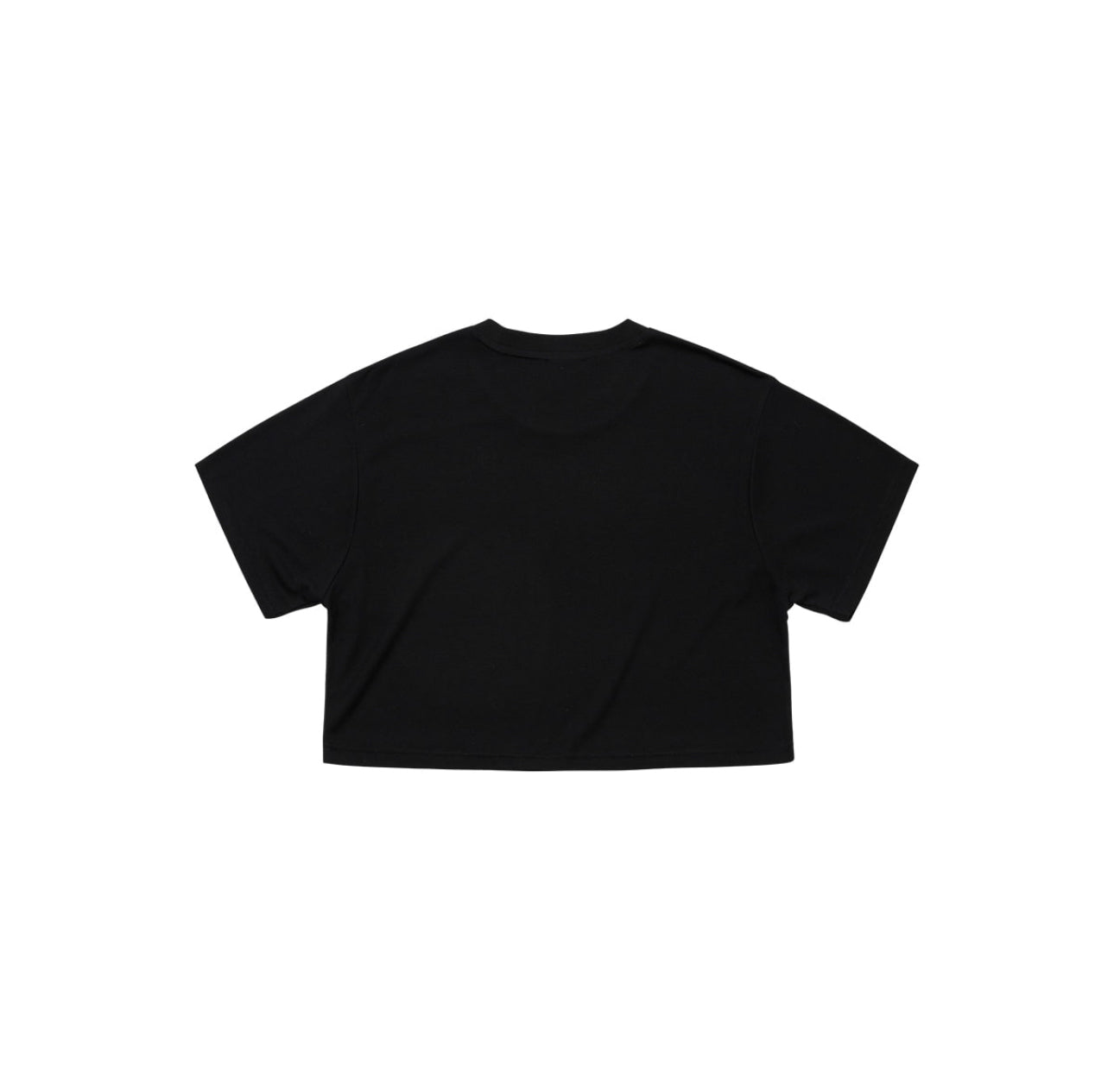 FCMM Cropped Logo T-shirt in Black