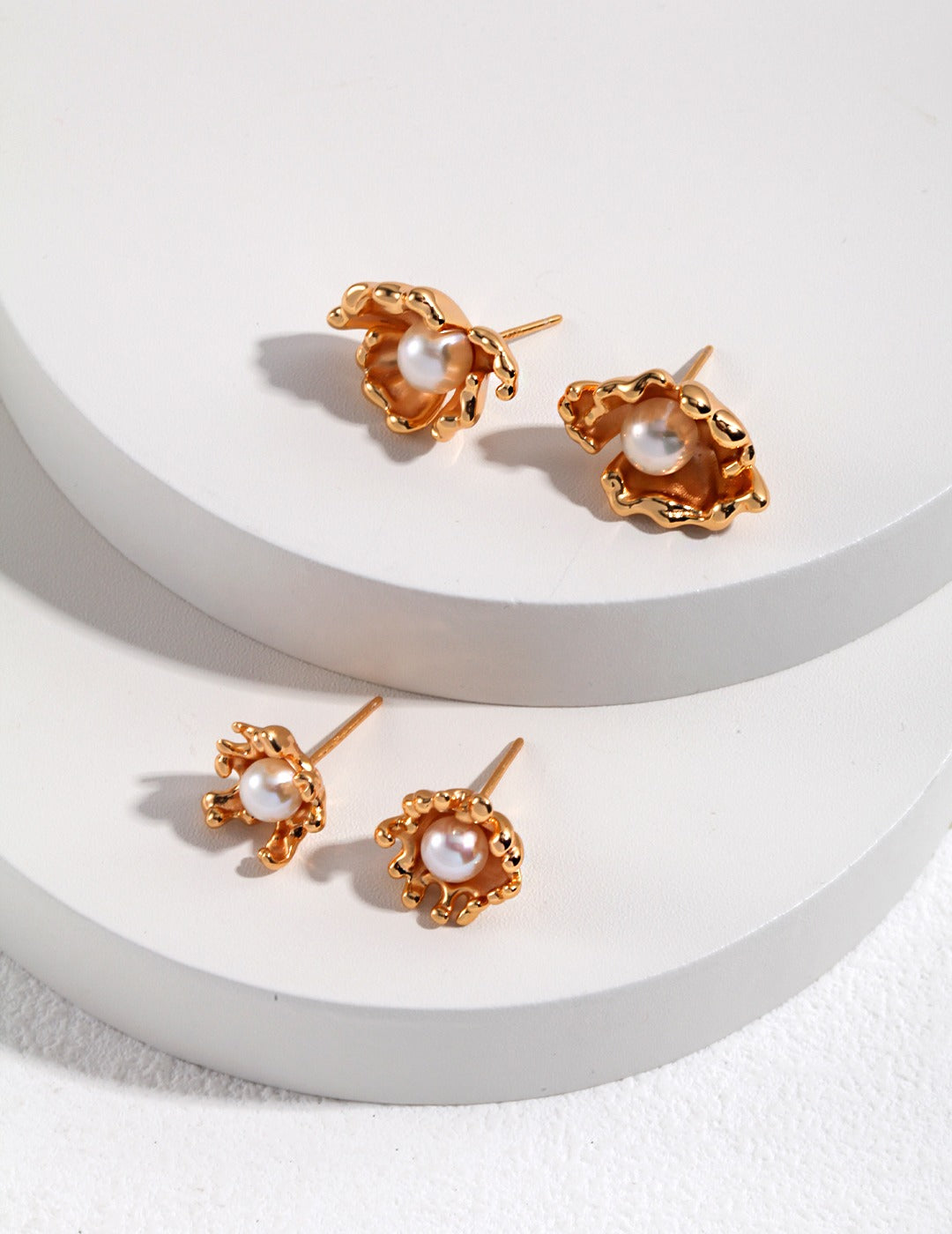 Small Floral Earring Studs